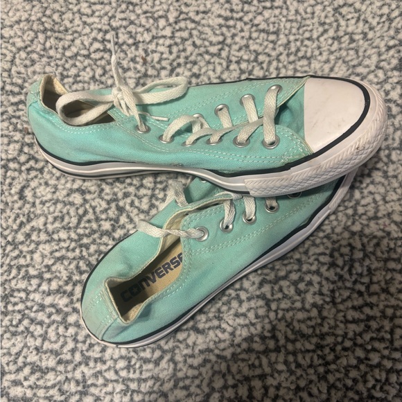 Converse Shoes - Converse Low Top Sneakers in Mint Green and White